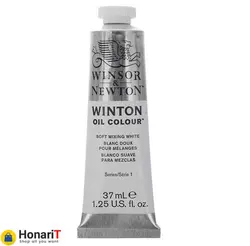 رنگ روغن وینزور اند نیوتون مدل وینتون کد 77 SOFT MIXING WHITE حجم 37 میلی لیتر