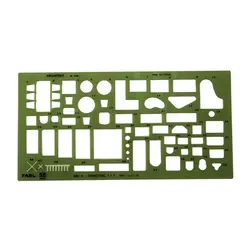 شابلون مبلمان فابل – مقیاس 1:50