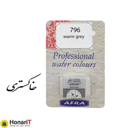 قرص آبرنگ افرا مدل professional رنگ خاکستری