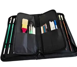 کیف قلم مو 4 لت دنا آرت (برزنتی)