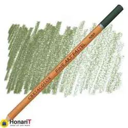مداد پاستل کرتاکالر مدل FINE ART47 کد 191 رنگ Olive Green Dark