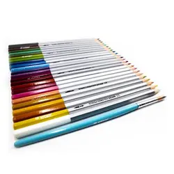 مداد رنگی 12 رنگ آبرنگی آریا مدل آرتیست