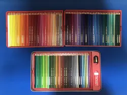 مداد رنگی 100 رنگ فابر کاستل مدل CLASSIC جعبه فلزی