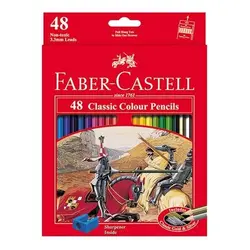 مداد رنگی 48 رنگ فابرکاستل مدل کلاسیک
