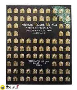 ورق طلا 100 برگ