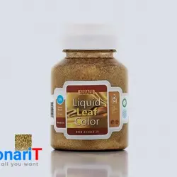 ورق طلا مایع سوداکو مدل 4091 حجم ۱۲۵ میلی لیتر رنگ LIGHT GOLD