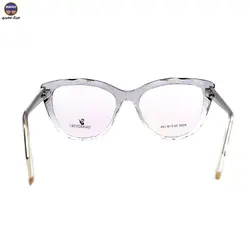 عینک طبی زنانه سواروسکی مدل SW8090 طوسی روشن