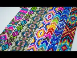 بسته آموزش منجوق دوزی با دست و دستگاه - ونکا