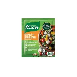 پودر سالاد کنور با طعم سرکه و سیر  بسته 5 عددی Knorr Sirkeli Sarimsakli