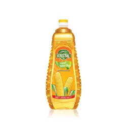 روغن ذرت تصفیه شده 2 لیتری کریستال KRISTAL