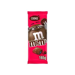 شکلات تخته ای ام اند امز با مغز اسمارتیز 165 گرمی مدل M&amp;M's Cookie