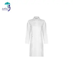 روپوش پزشکی مدل یقه شکاری