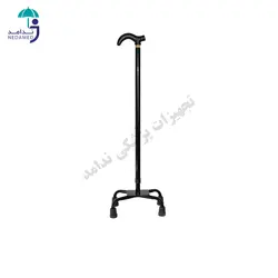 عصا چهار پایه مشکی