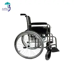 ویلچر تکنو مدل ساده چرخ جلو طرح بادی