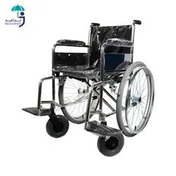 ویلچر تکنو مدل ساده چرخ جلو طرح بادی