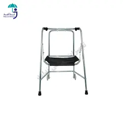واکر صندلی تاشو چرخ دار گالوانیزه سروپیکرتوس