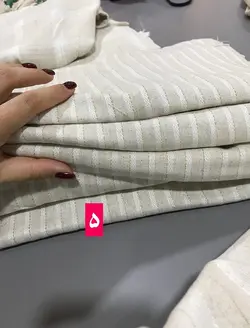 شومیز لینن نچرال قلاب بافی (991)