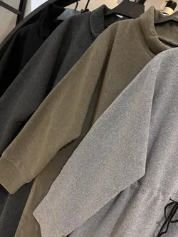 پیراهن فوتر لایی دار کمر بند دار درجه یک با قیمت اف( 1651)