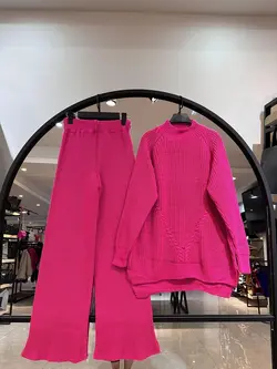 ست بافت طرحدار قلاب بافی (1702)