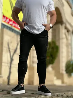 شلوار جین پارچه کجراه کیفیت A+ در 6 طرح