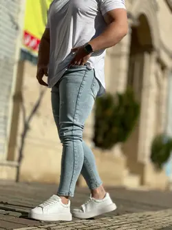 شلوار جین پارچه کجراه کیفیت A+ در 6 طرح