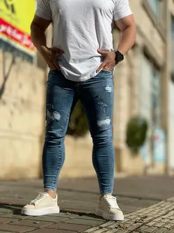 شلوار جین پارچه کجراه کیفیت A+ در 6 طرح