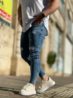 شلوار جین پارچه کجراه کیفیت A+ در 6 طرح