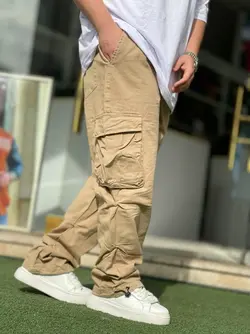 شلوار کارگو دو حالته دمپاگت و راسته در 3 رنگ