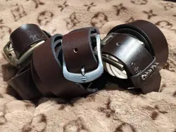 اکسسوری- کمربند ریلی چرم طبیعی در تنوع رنگی