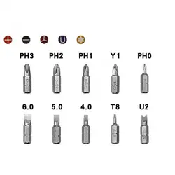 ست پیچ گوشتی جغجغه ای 12 تکه مدل 6122B