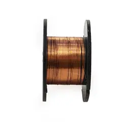 سیم مسی لاکی ۰٫۱mm قرقره ۱۰ متری