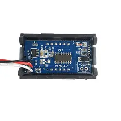 ولت متر روپنلی دیجیتالی قرمز DC 0/56 0-100V