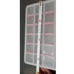 جعبه قطعات کیفی قابل حمل 20 خانه