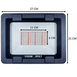 پروژکتور ال ای دی 100 وات رشد گیاه