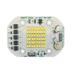 ال ای دی پروژکتوری 50 وات 220 ولت SMD سفید مهتابی آنتی شوک دار برند MM