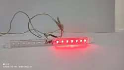 ال ای دی فلاشر پلیسی خطی 12V قرمز و آبی