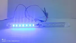 ال ای دی فلاشر پلیسی خطی 12V قرمز و آبی
