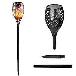چراغ باغچه‌ای خورشیدی مشعلی مدل XF-6018