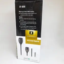 چراغ باغچه‌ای خورشیدی مشعلی مدل XF-6018