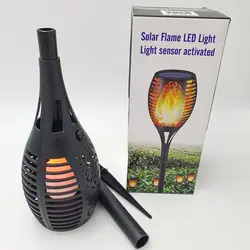 چراغ باغچه‌ای خورشیدی مشعلی مدل XF-6018