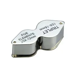 ذره بین تاشو دو لنزه 20X و 10X مدل MG22181