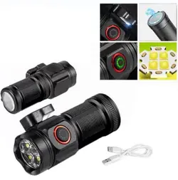 چراغ قوه پلیسی جیبی چهار لامپه مدل W5183