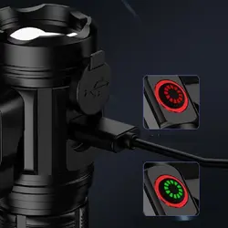 چراغ قوه پلیسی جیبی چهار لامپه مدل W5183