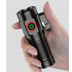 چراغ قوه پلیسی جیبی چهار لامپه مدل W5183