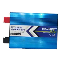 اینورتر مبدل برق خودرو  12/24 ولت 2000 وات یورونت فول اتوماتیک