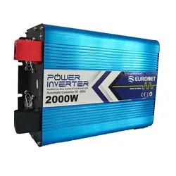 اینورتر مبدل برق خودرو  12/24 ولت 2000 وات یورونت فول اتوماتیک