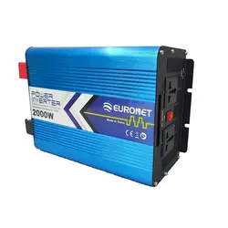 اینورتر مبدل برق خودرو  12/24 ولت 2000 وات یورونت فول اتوماتیک