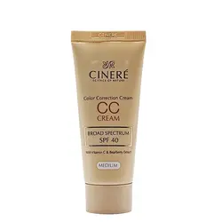 سی سی کرم مدیوم سینره SPF40 - حجم40ml