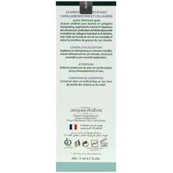 شامپو تقویتی حاوی بیوتین و کلاژن ژآک آندرل-چرب