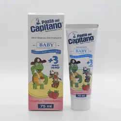 خمیر دندان کاپیتانو مناسب کودکان بالای 3سال -حجم75ml